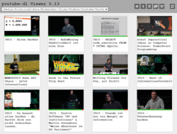Thumbnail youtube-dl Viewer